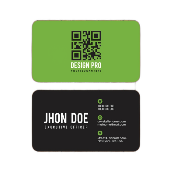 QR Code Visiting Cards